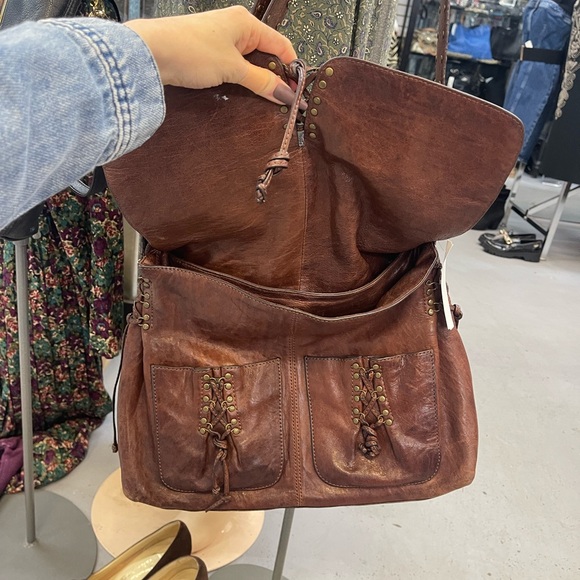 Kooba Rustic Brown Leather Shoulder Bag - Picture 12 of 12